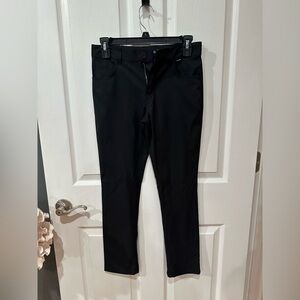 Travis Mathew Black Slim Fit Pants Golf